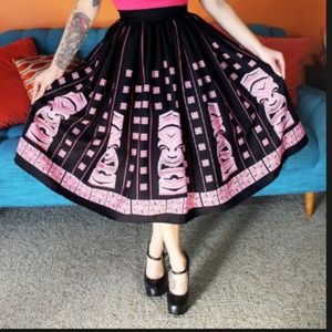 Tiki swing skirt oblong box shop